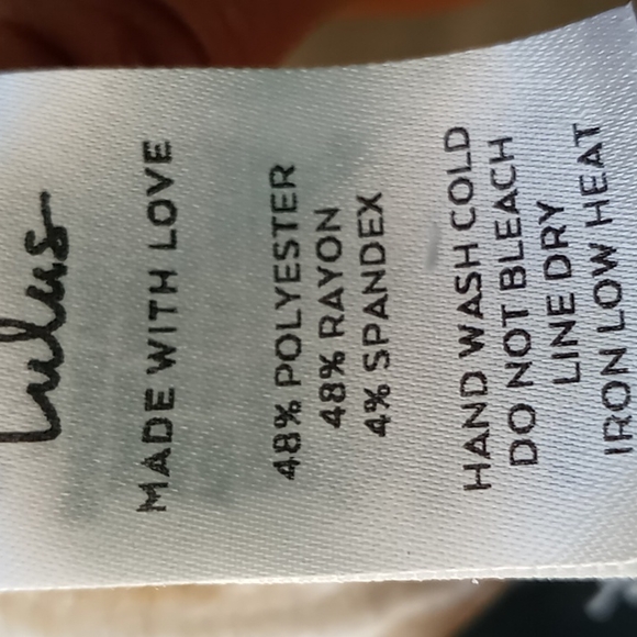 COPY - Lulu's yellow and white tie dye soft jogger sweatpants size small - Picture 5 of 9